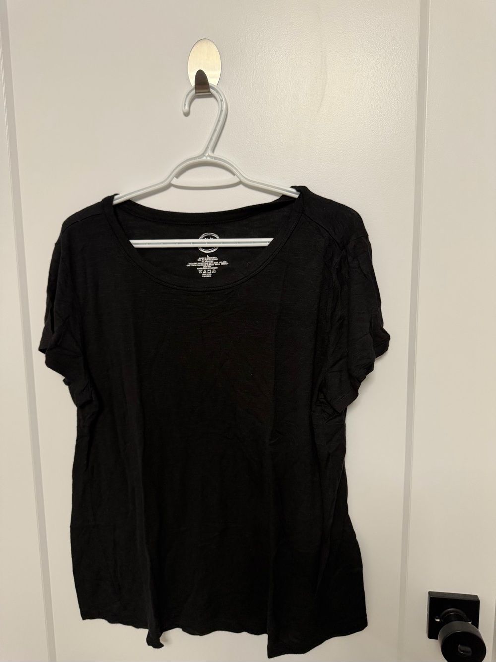 Maurices Black Women's Short Sleeve Tee